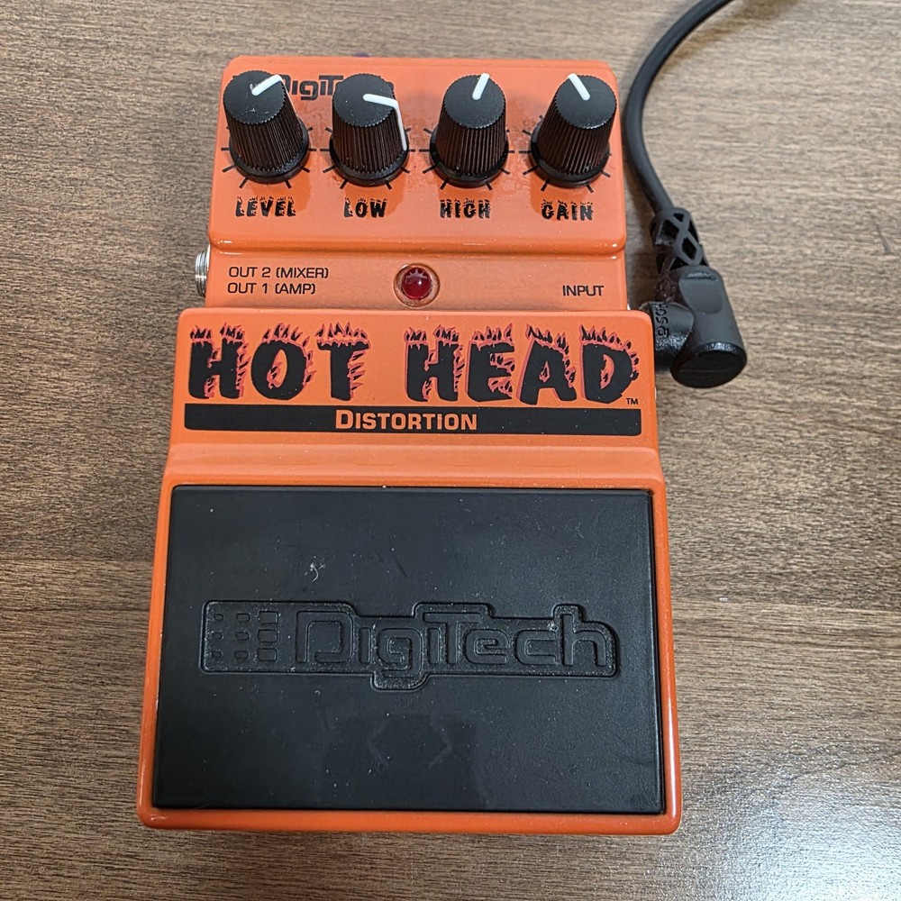 DigiTech Hot Head Distortion Distortion Guitar Effect Pedal
