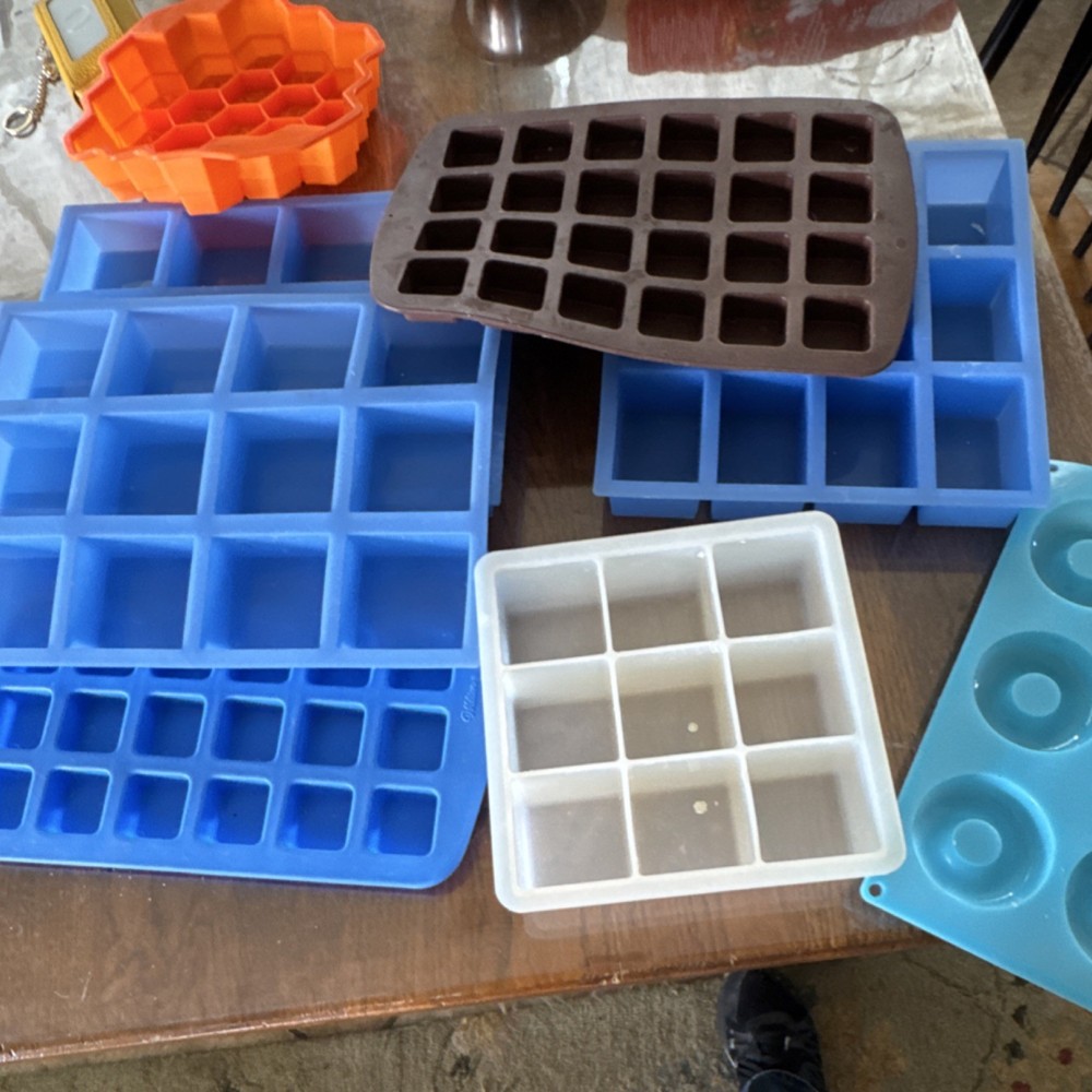 Silicon mold lot (9 molds)