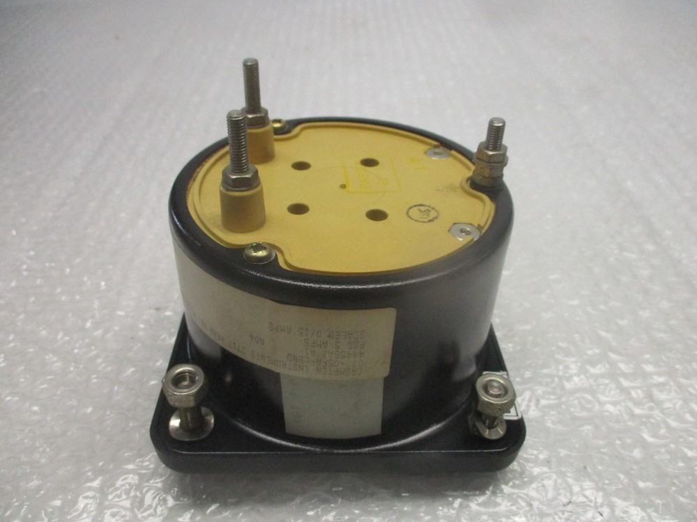 CROMPTON 077-05FA-LSND PANEL METER 0-15AMP NSNP