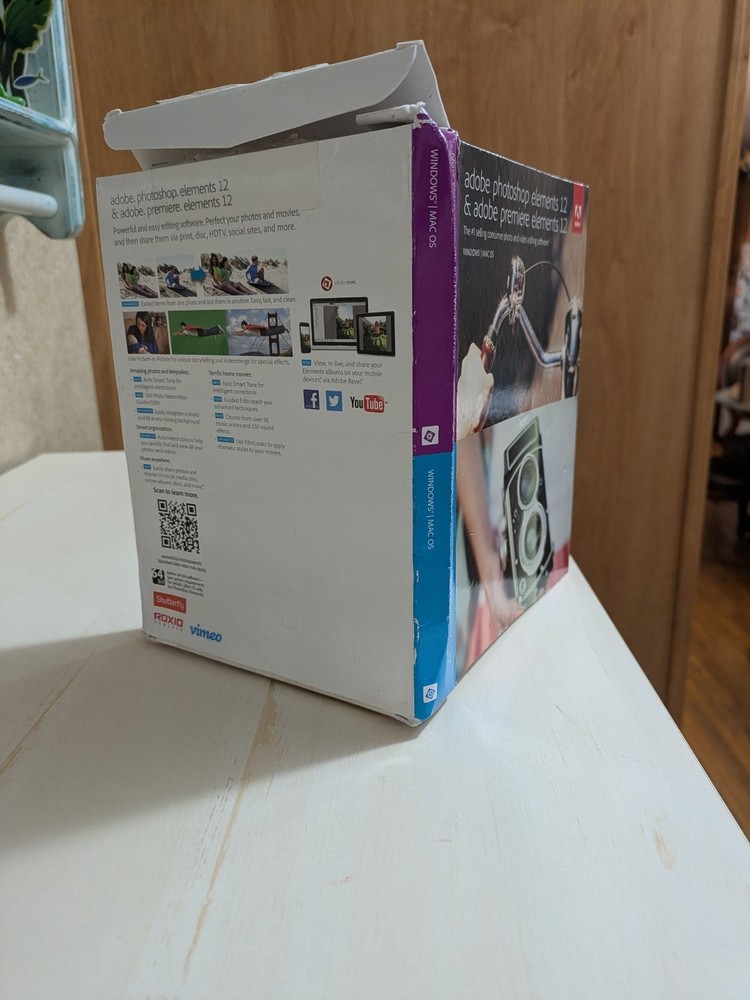 Adobe Photoshop Elements and Premiere Elements 12 - MAC / PC (bundle package)