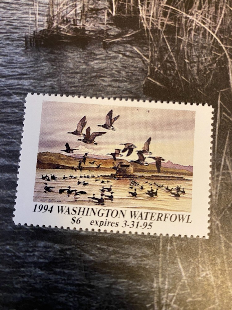 1994 Washington State Duck Stamp,