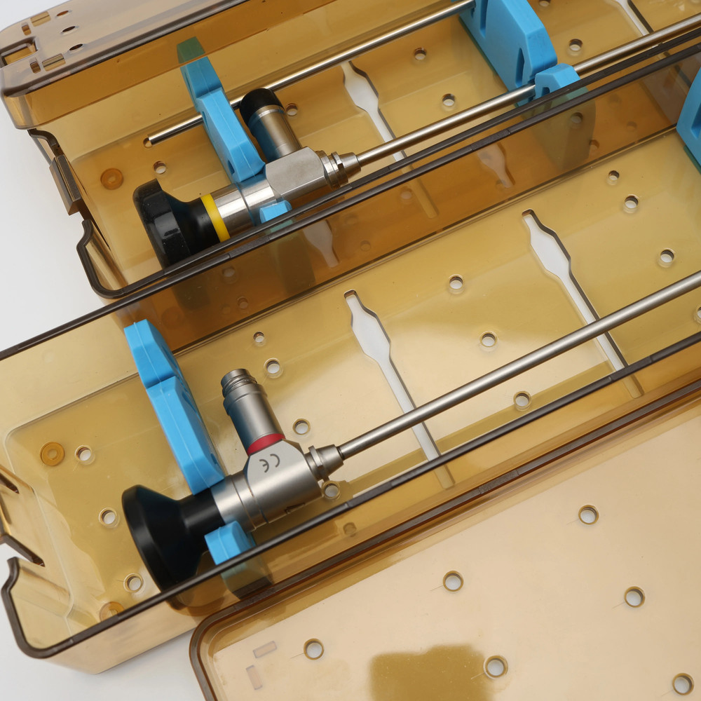 PPSU Endoscope Instruments Sterilization Tray Autoclave Case Sterilization Box S