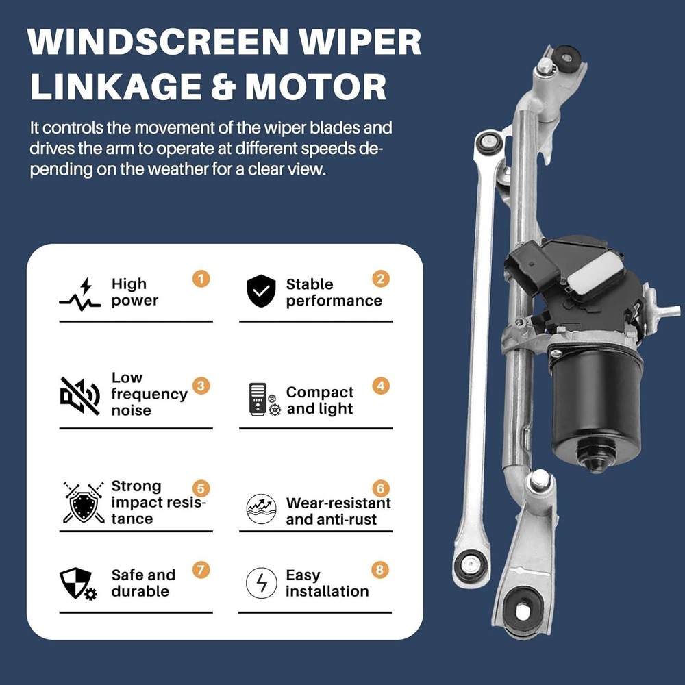 Chevrolet Trax Front Windscreen Wiper Motor Linkage Assembly 2013-2017