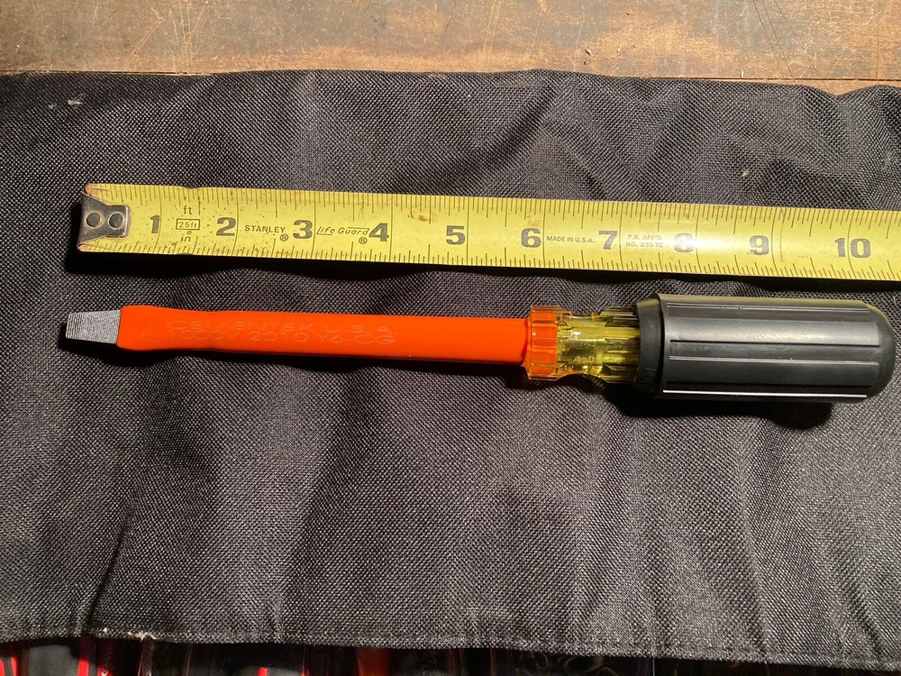 Cementex/Quick Wedge 1000V 10 pc Screwdriver Set