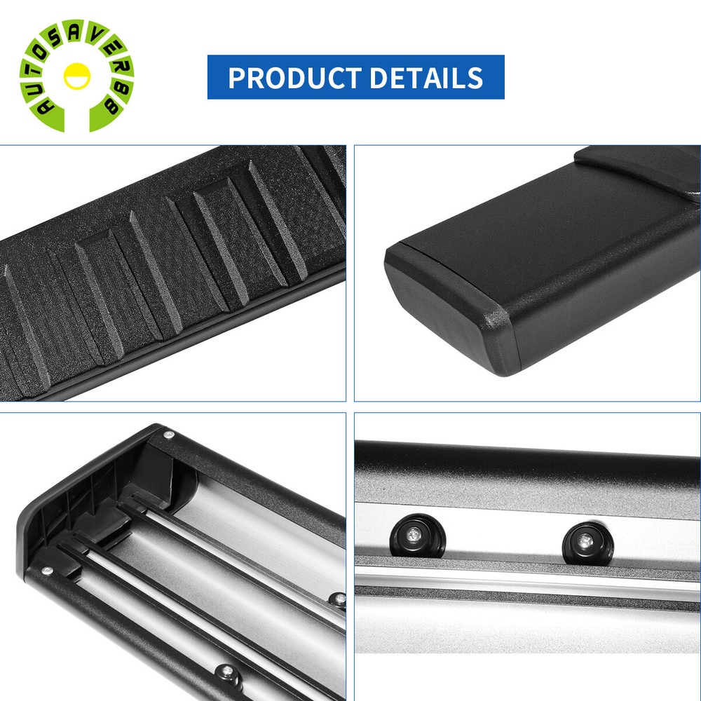 Running Boards for 2019-2025 Dodge Ram 1500 Crew Cab 6" Side Step Bars