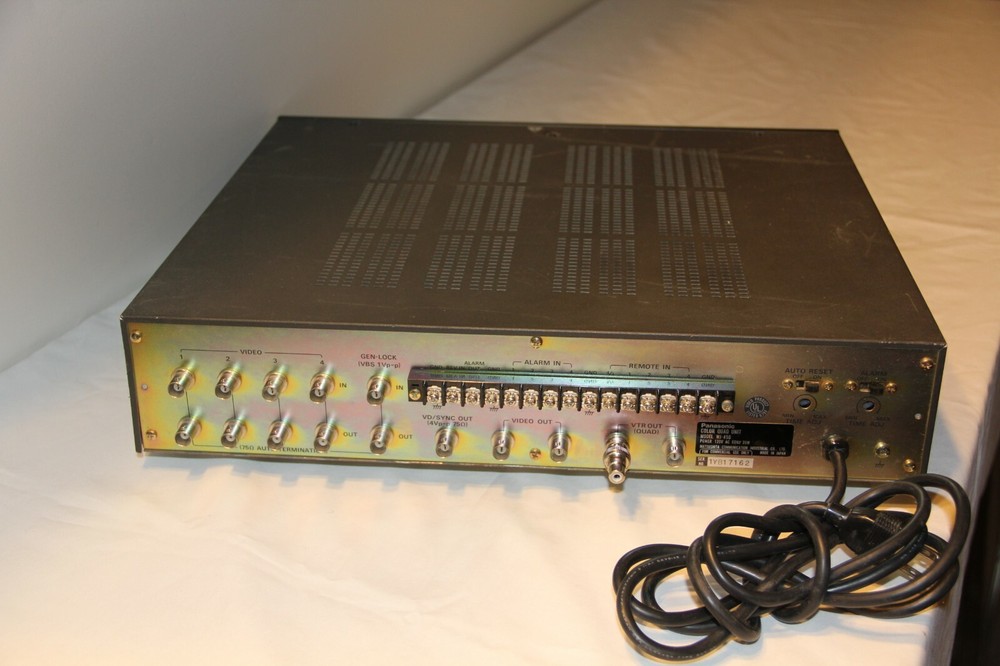 Panasonic Color Quad System wj-450