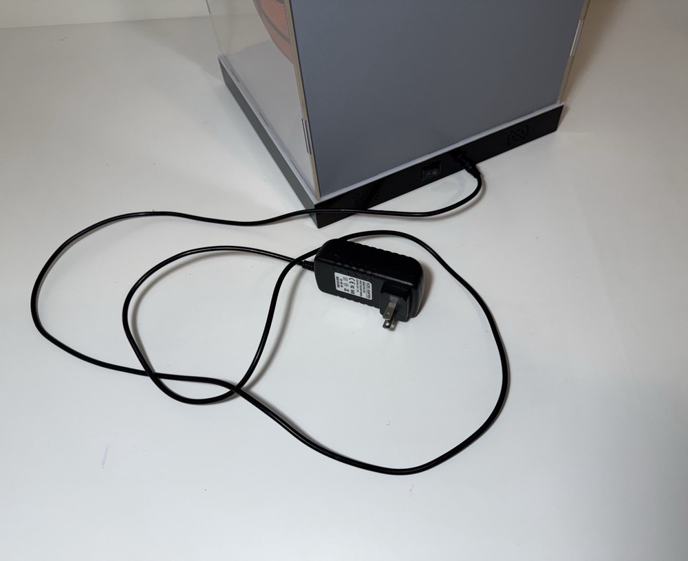 Full Size Acrylic LED Basketball Display Case with LED Base & Mirror Back
