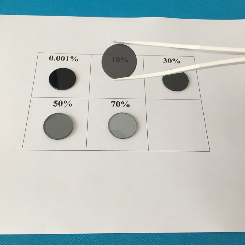 Neutral density filter, neutral gray glass optical filter diameter 24mm