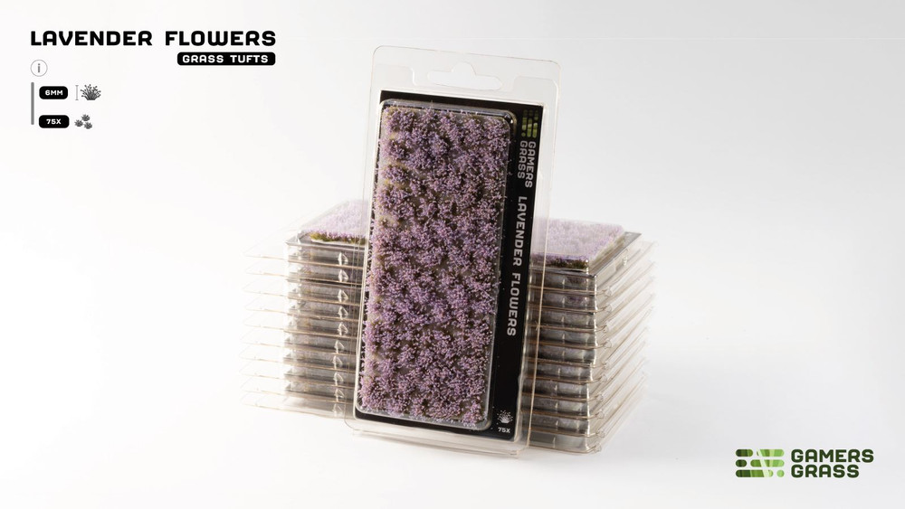 Gamer's Grass: Lavender Flowers