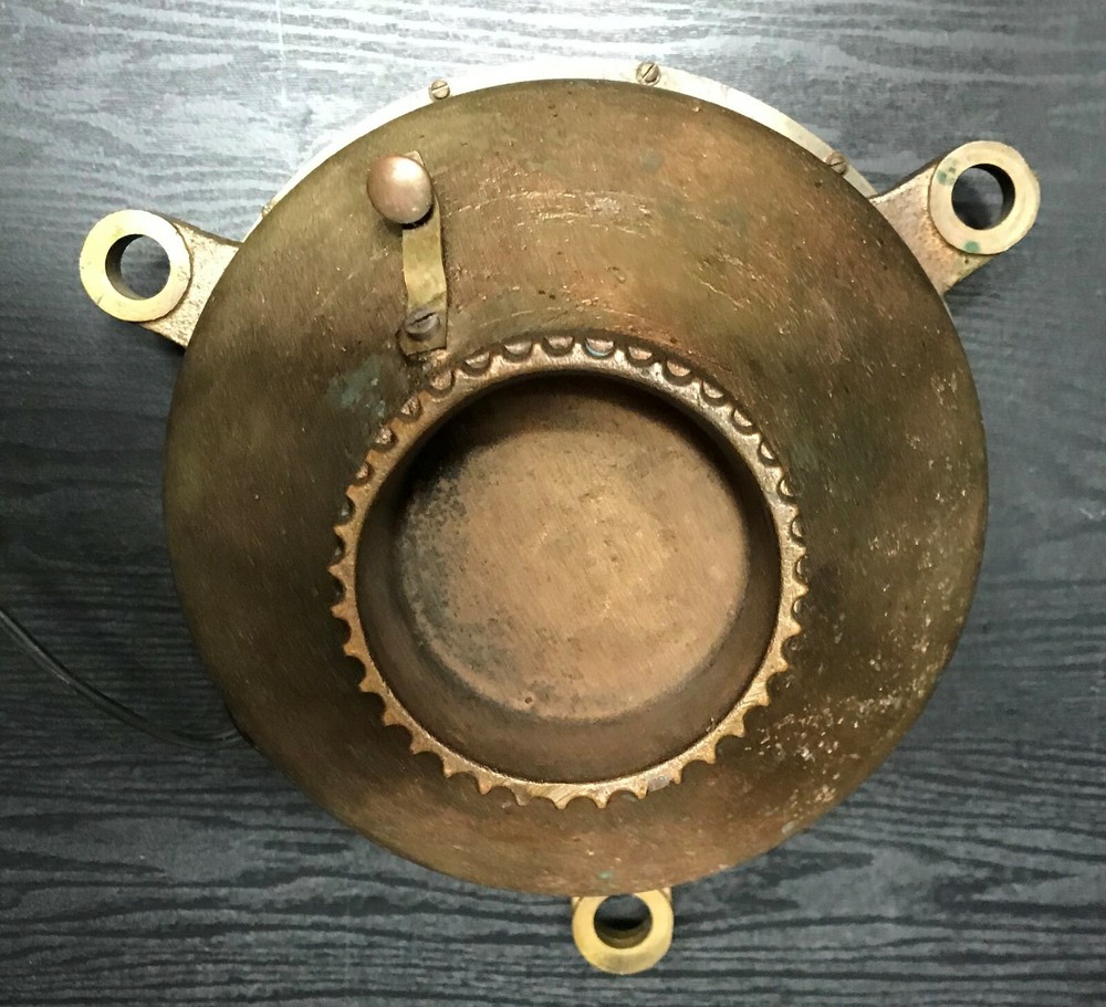 Antique Pelorus (Dumb Compass) Solid Bronze with Light