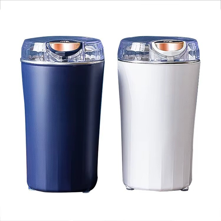 Spice Grinder One-touch Push-Button Stainless Steel Grind