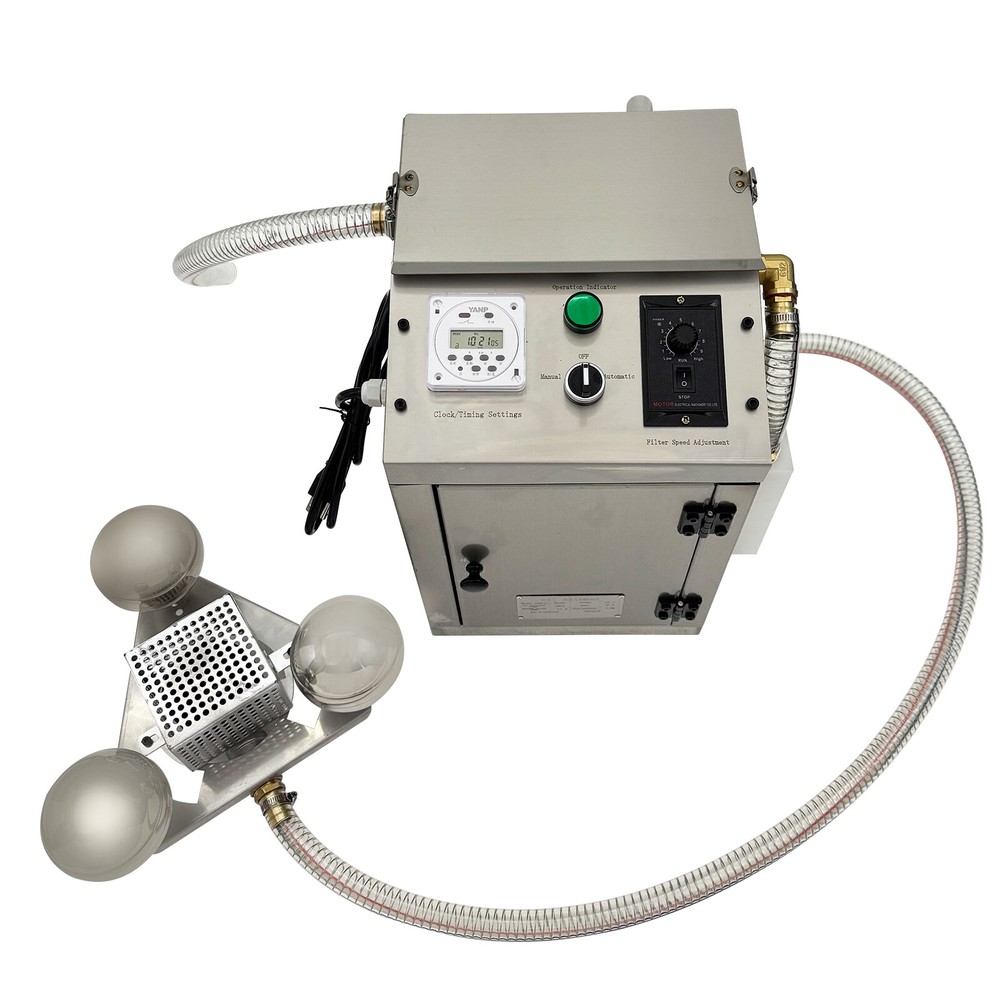 Oil Water Separator Industrial Machine Tool Coolant Purification System 110V