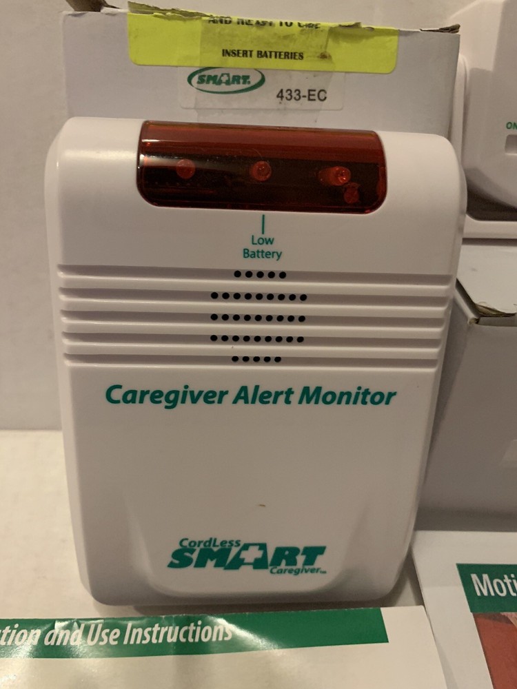 SMART Motion Sensor & Cordless Alarm, 433-MS 433-EC