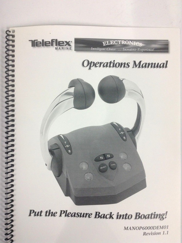 Teleflex Marine i1000 Series User / Owner's / Operations Manuals
