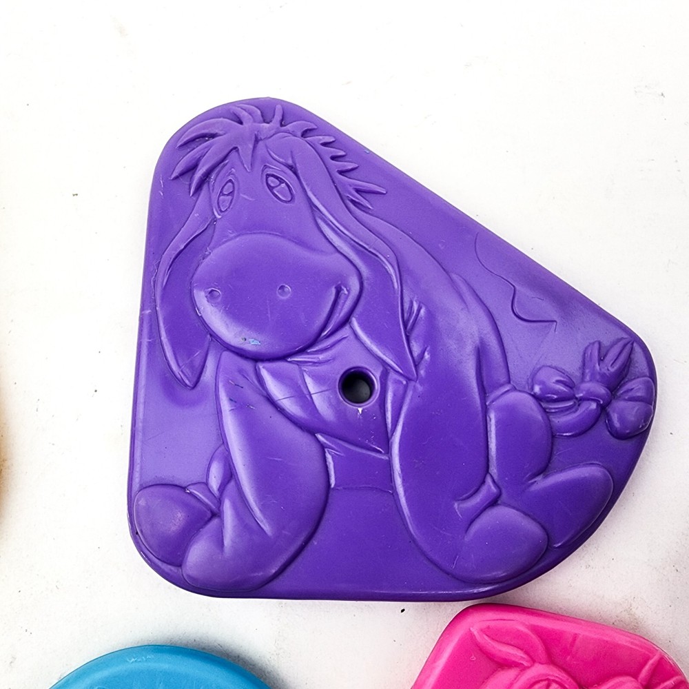 Vintage Winnie The Pooh Teethers Rubber Tigger Eeyore NO STRING Replacement