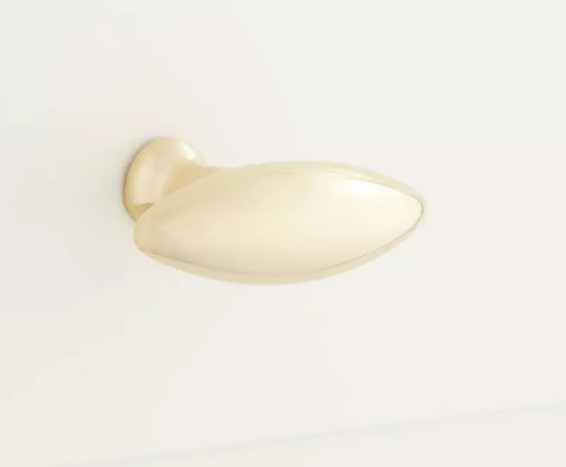 Padilla Solid Brass Cabinet Knob - Polished Brass