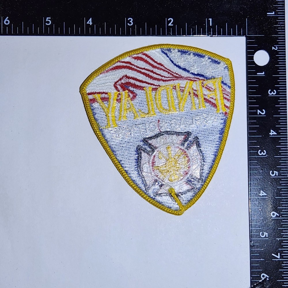 Findlay, Ohio Fire Department Patch. Great Condition!