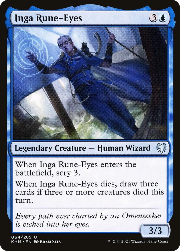 Inga Rune-Eyes Kaldheim 64 MTG LP