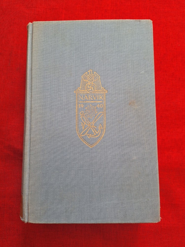 ww2 german book of Narvik from 1940 , complete