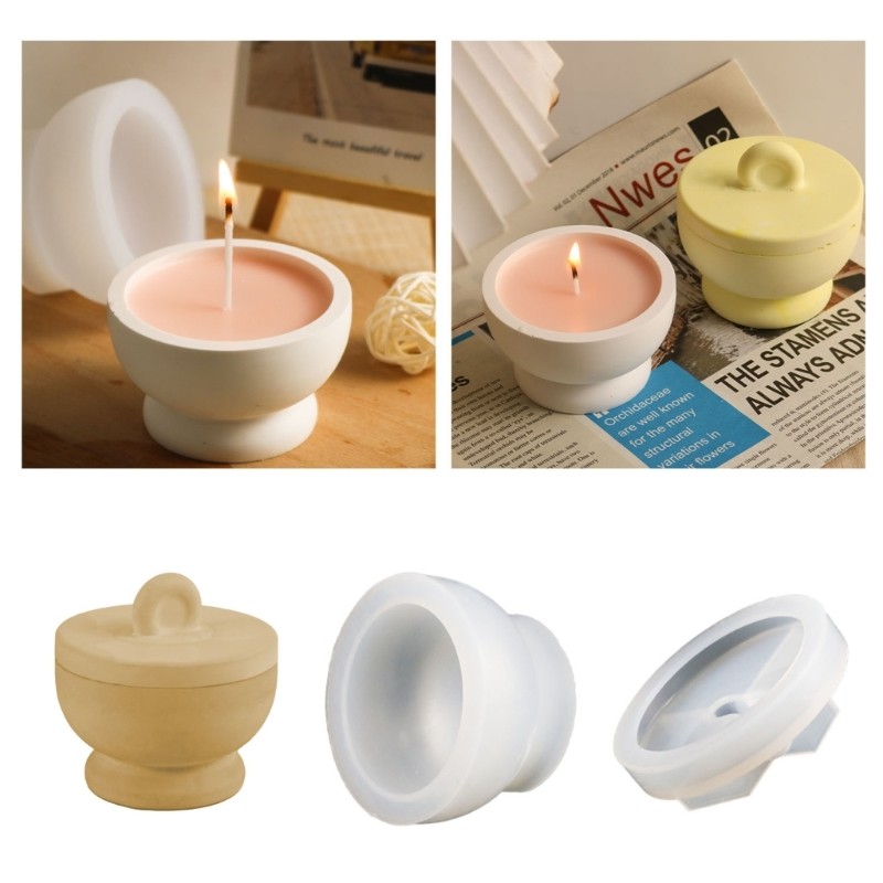 Silicone Moulds for Creating Unique Storage Containers and Decorative