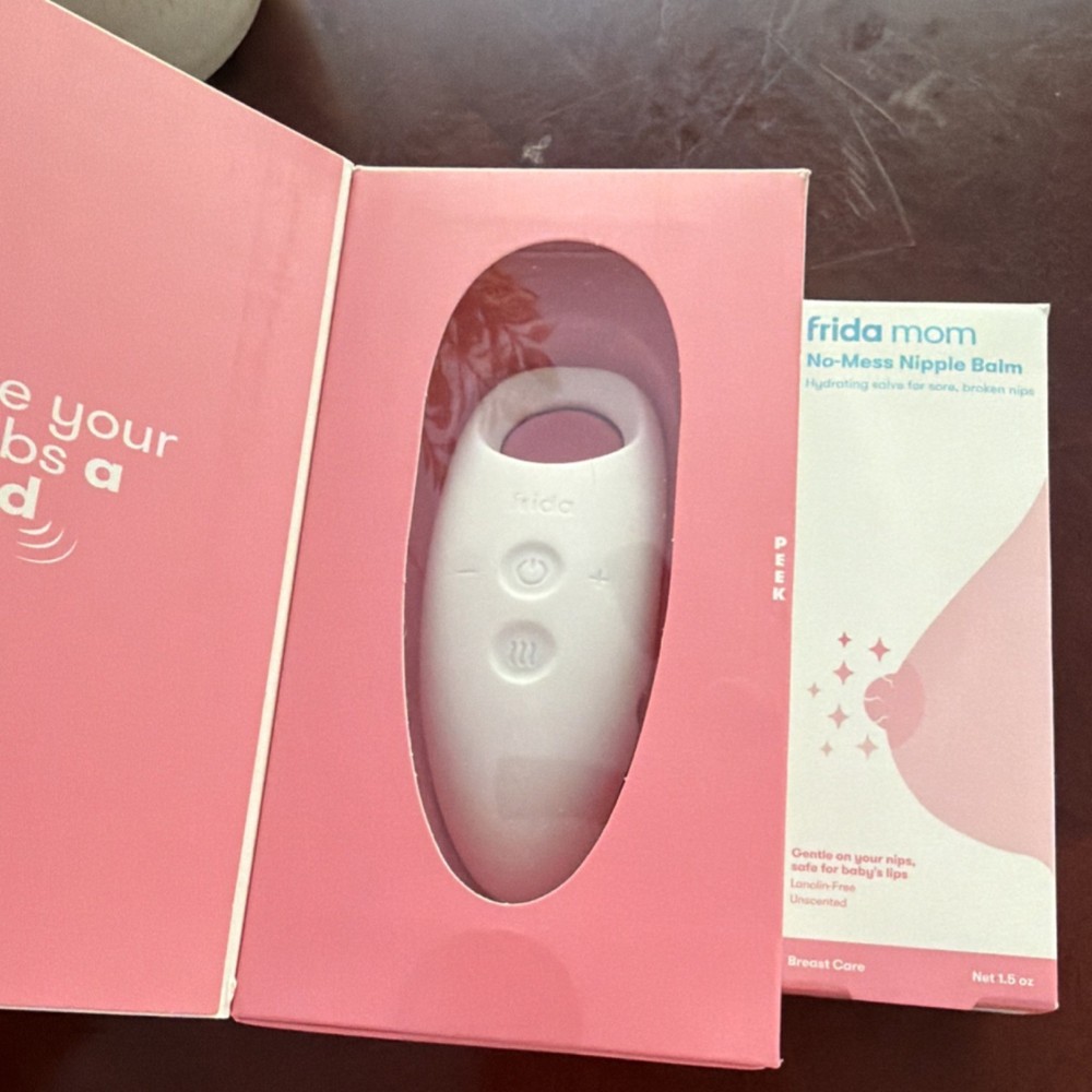 Frida Mom Herbal Lactation Massager with Multiple Heat