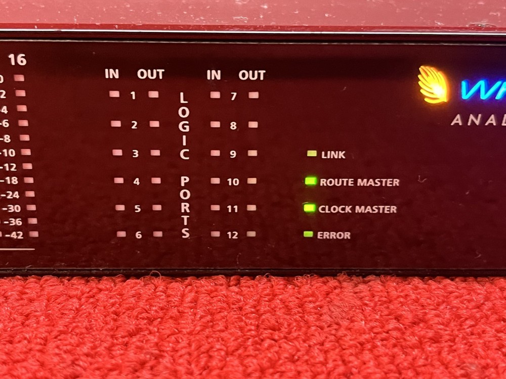 Used Wheatstone Blade 3 Microphone I/O Network Blade Tested Good Condition