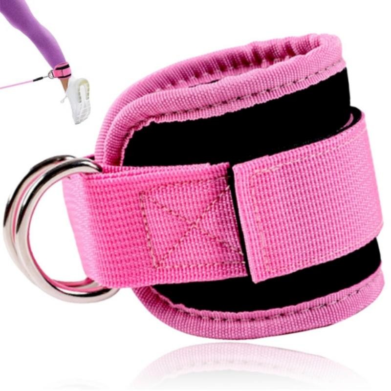 Ankle Strap for Cable Exercise Machines, Work Out Cuff Attachment for Home & Gym