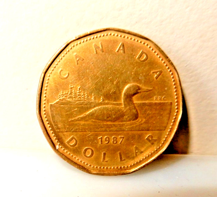 1987 Canada One Dollar Coin