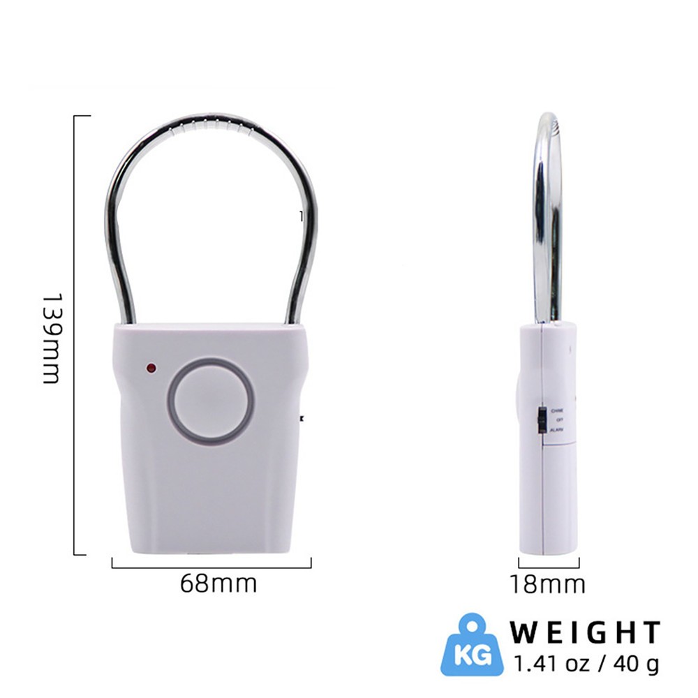 Touch Sensor Door Handle Alarm Touching Warning Tool Anti-theft Doors Alarms