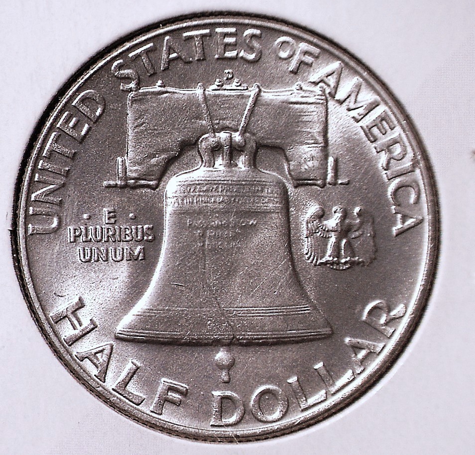 1954-D Franklin Half Dollar, Ch. BU #2998