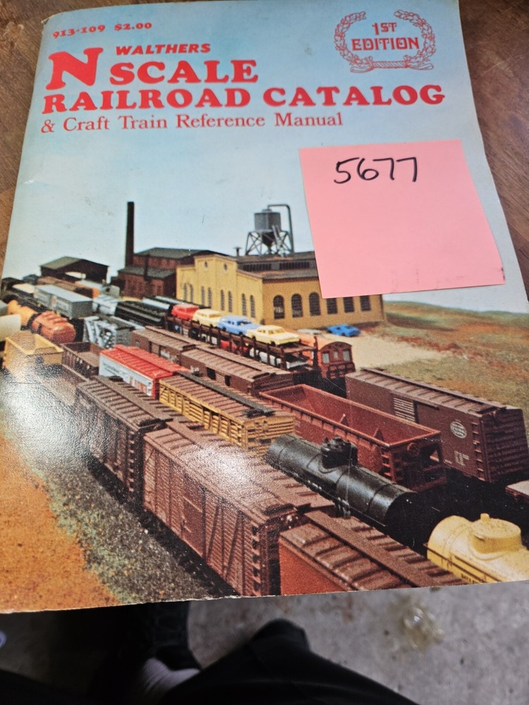 WALTHERS 1st EDITION N SCALE RAILROAD CATALOG