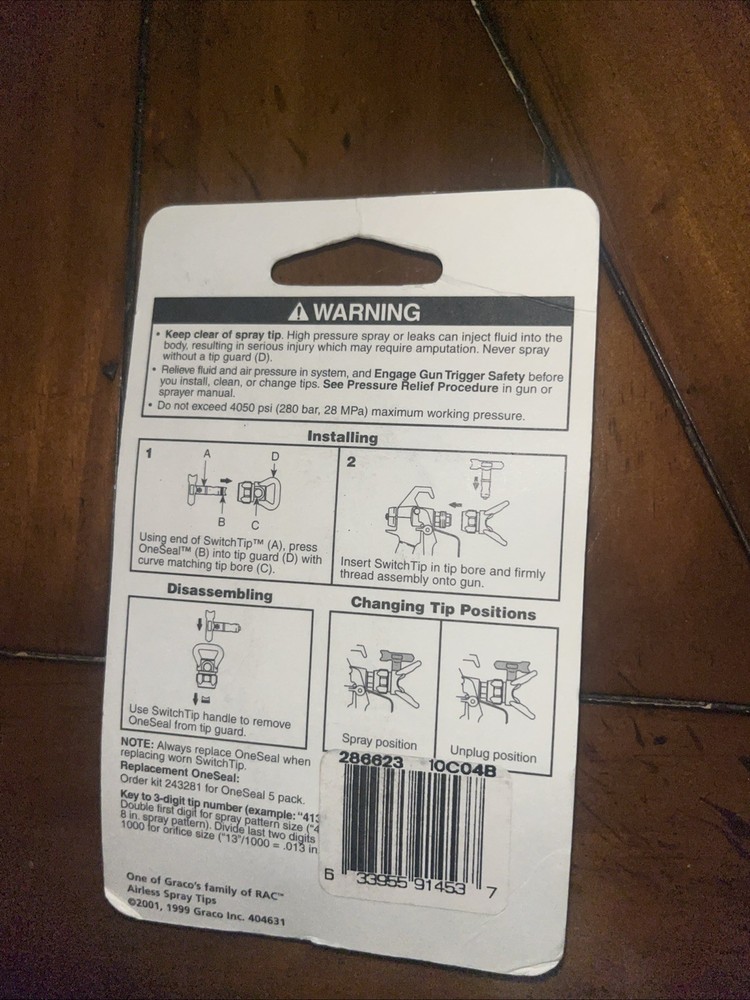 Graco RAC 5 SwitchTip 286623