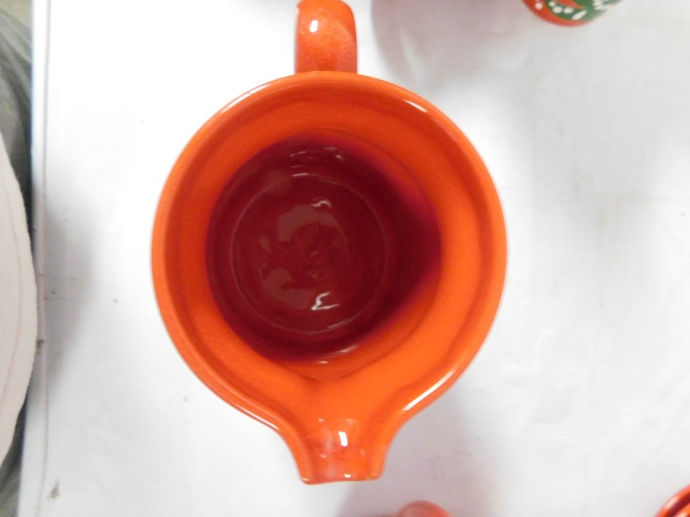 Waechtersbach Red Christmas Tree 1 Quart Pitcher