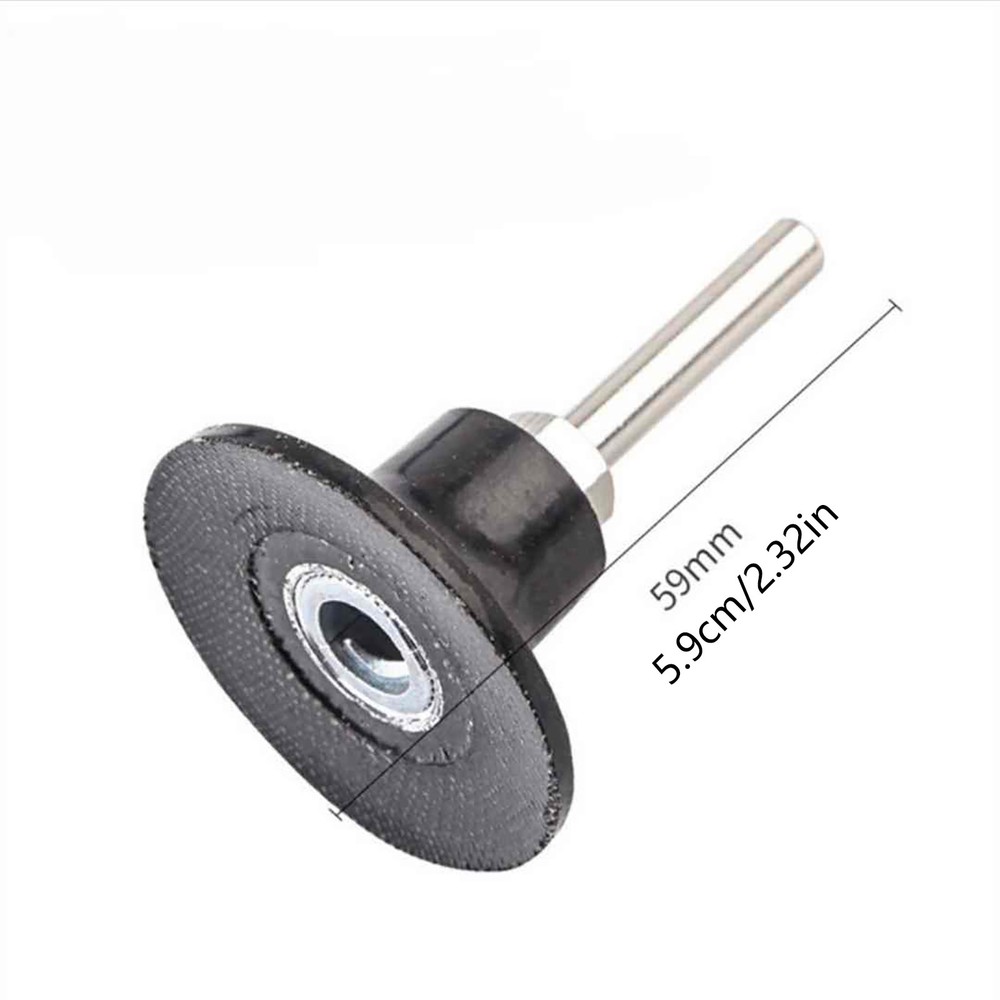 3PCS 2 Inch Surface Bristle Clean Conditioning Sanding Disc Pad Holder Roll