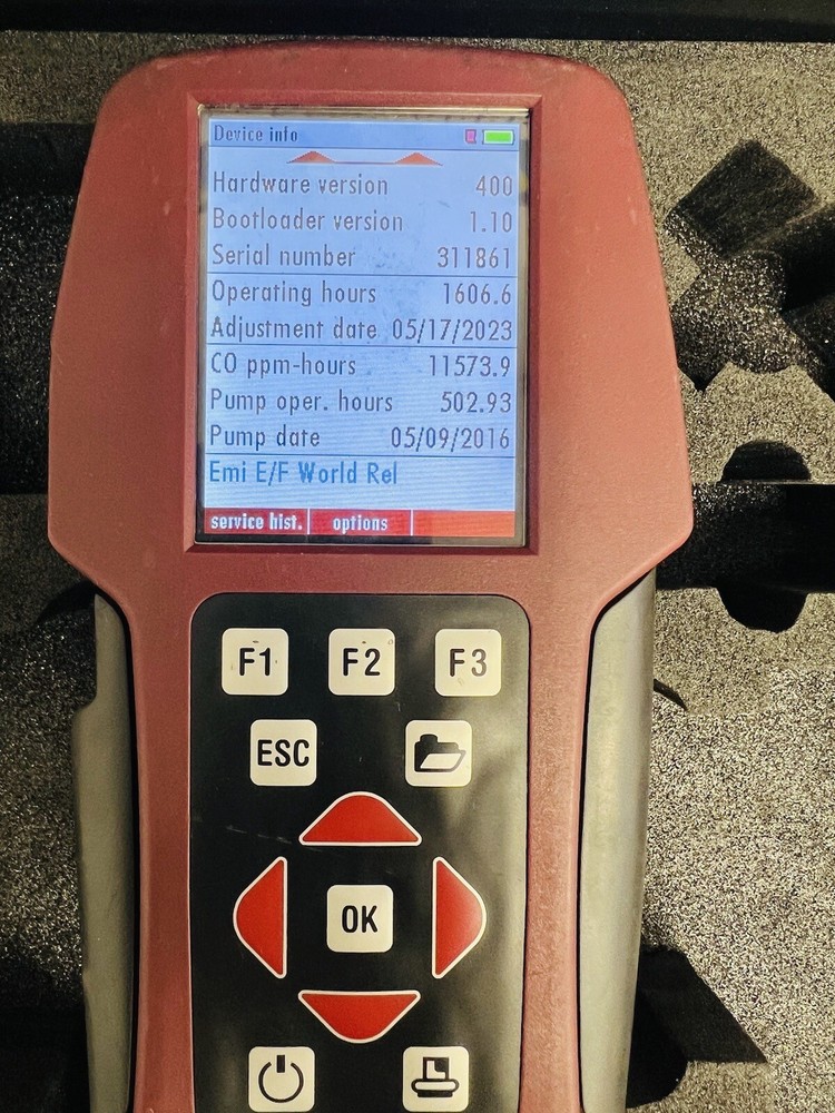 MRU AIRfair AMPRO 2000 Handheld Digital Emission Analyzer