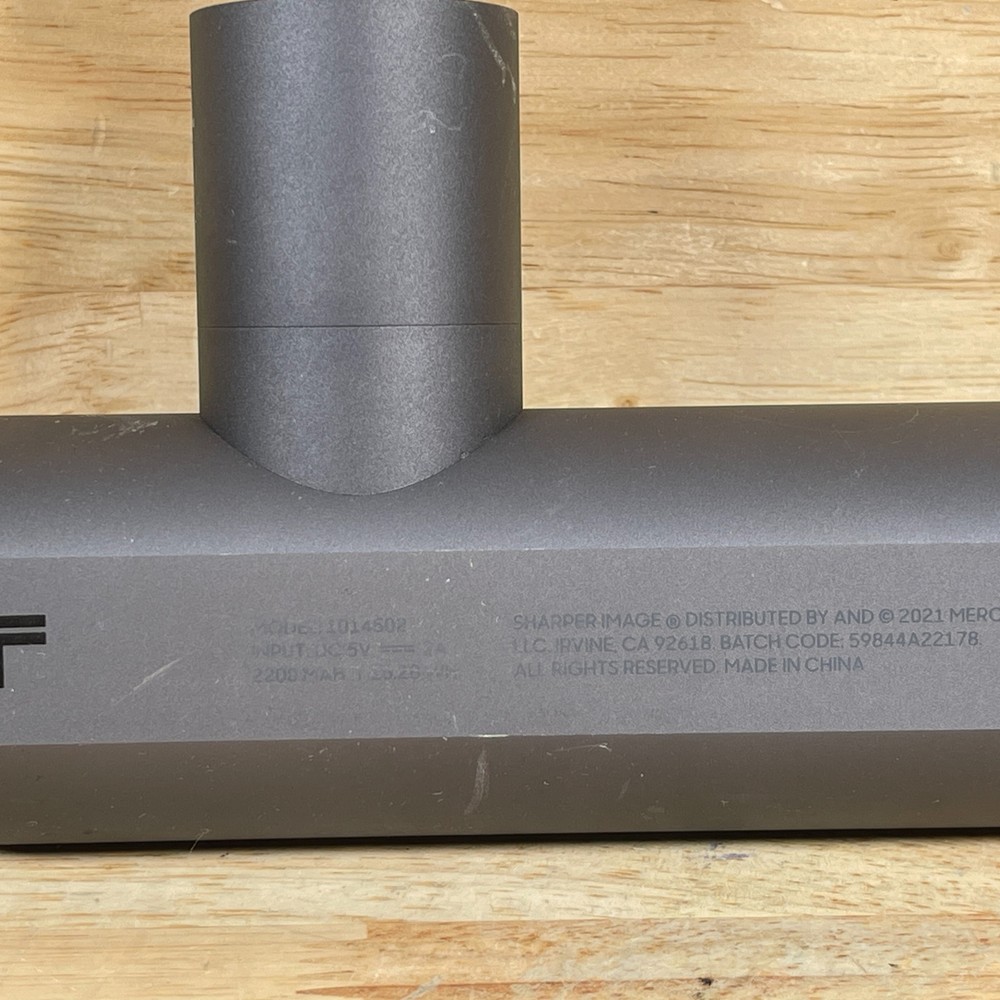 Sharper Image 1014502 Gray Handheld Powerboost Move Portable Percussion Massager