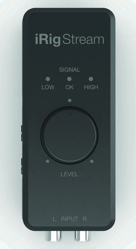 iRig Stream USB Audio Recording Interface