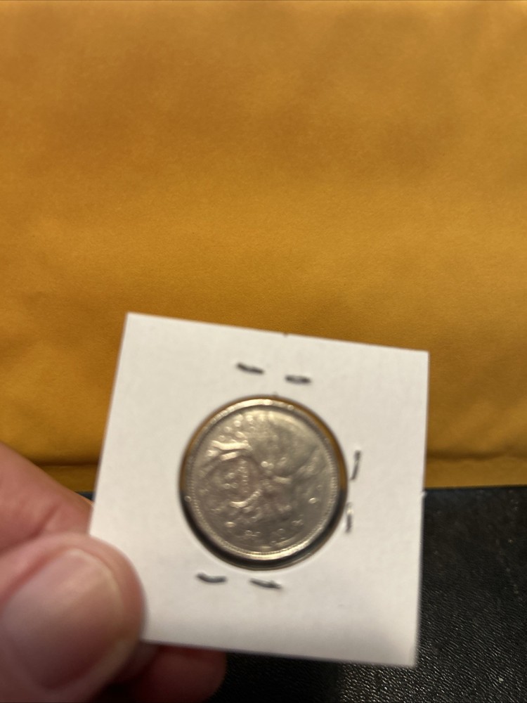 1969 25C Silver Canada 25 Cents