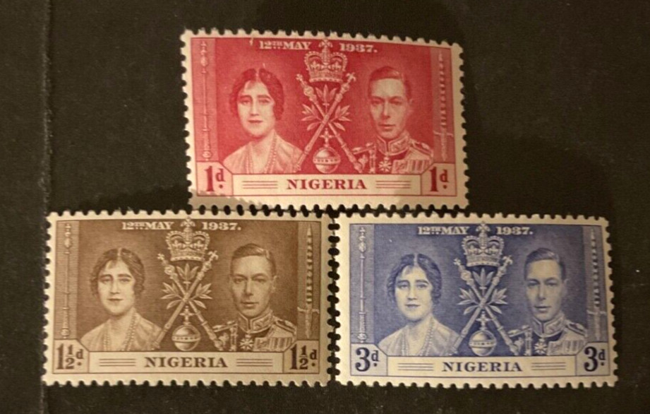 Stamps Nigeria Scott #50-2 never hinged