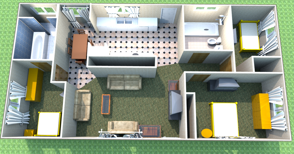 3D CD Home Design 3D Graphic-Interior Design CAD Architect Software-Windows Mac