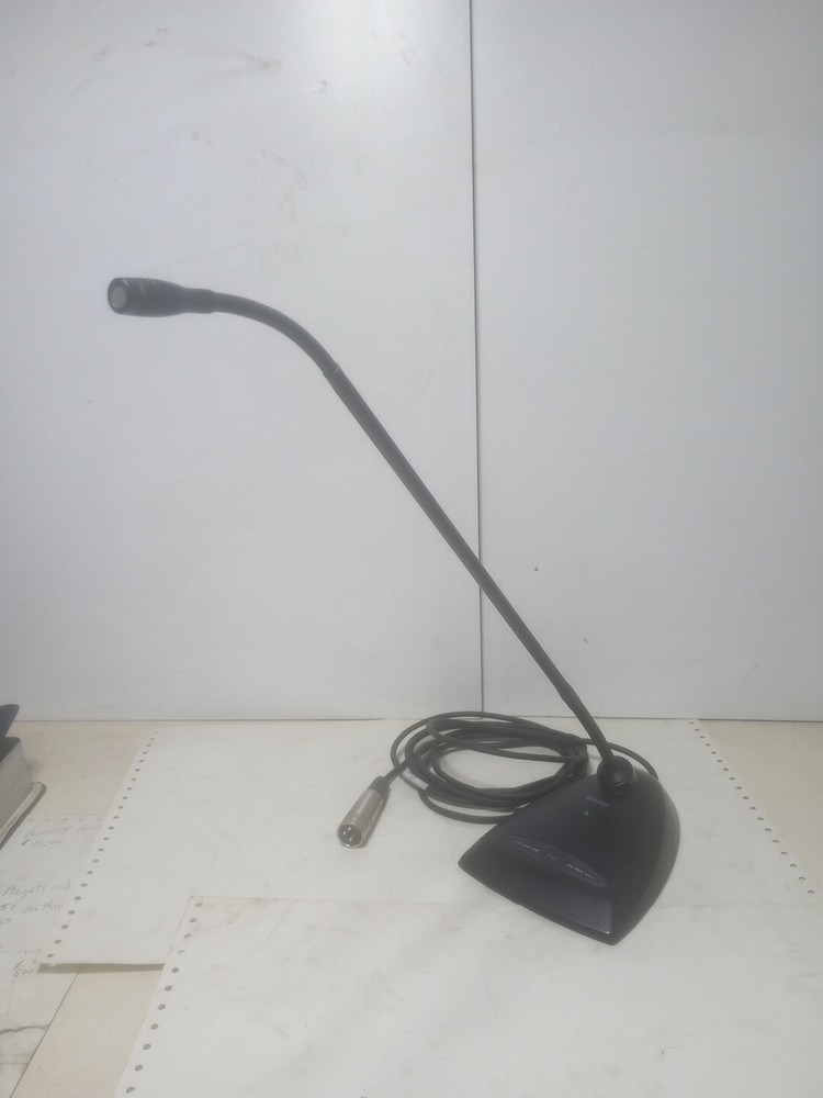 Good Working Shure Microflex MX418D/C Cardioid Condenser RF Filtering Microphone