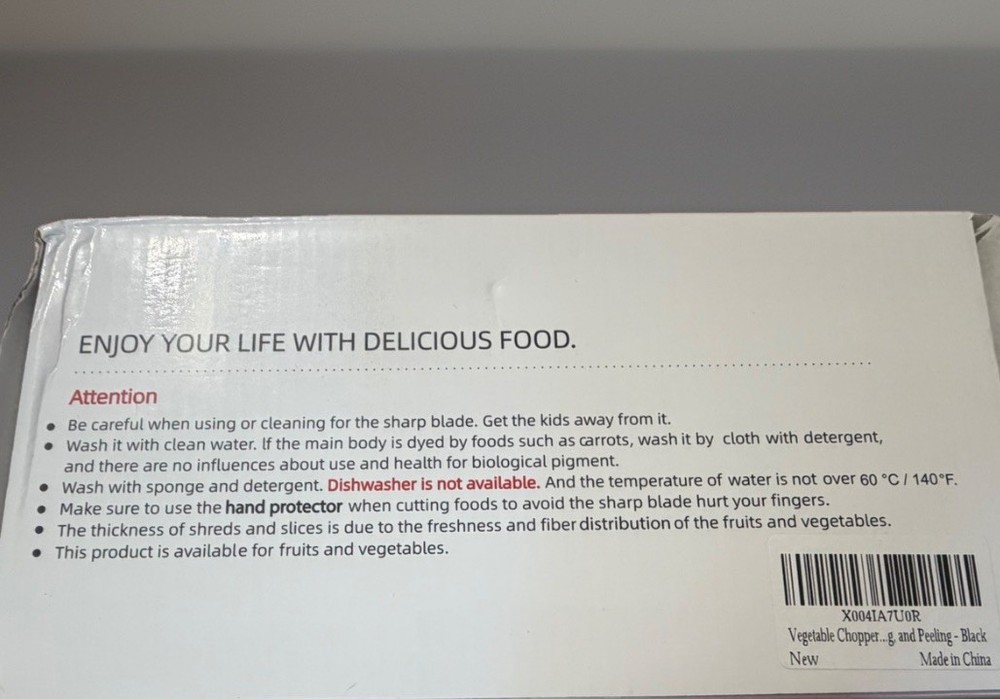 Multi-functional Vegetable Chopper/Dicer/Slicer/ Shredder with Egg Separator~New