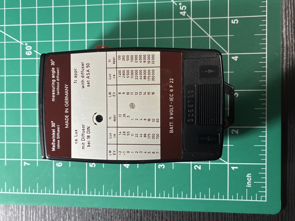 Gossen Luna-Pro F Light Meter