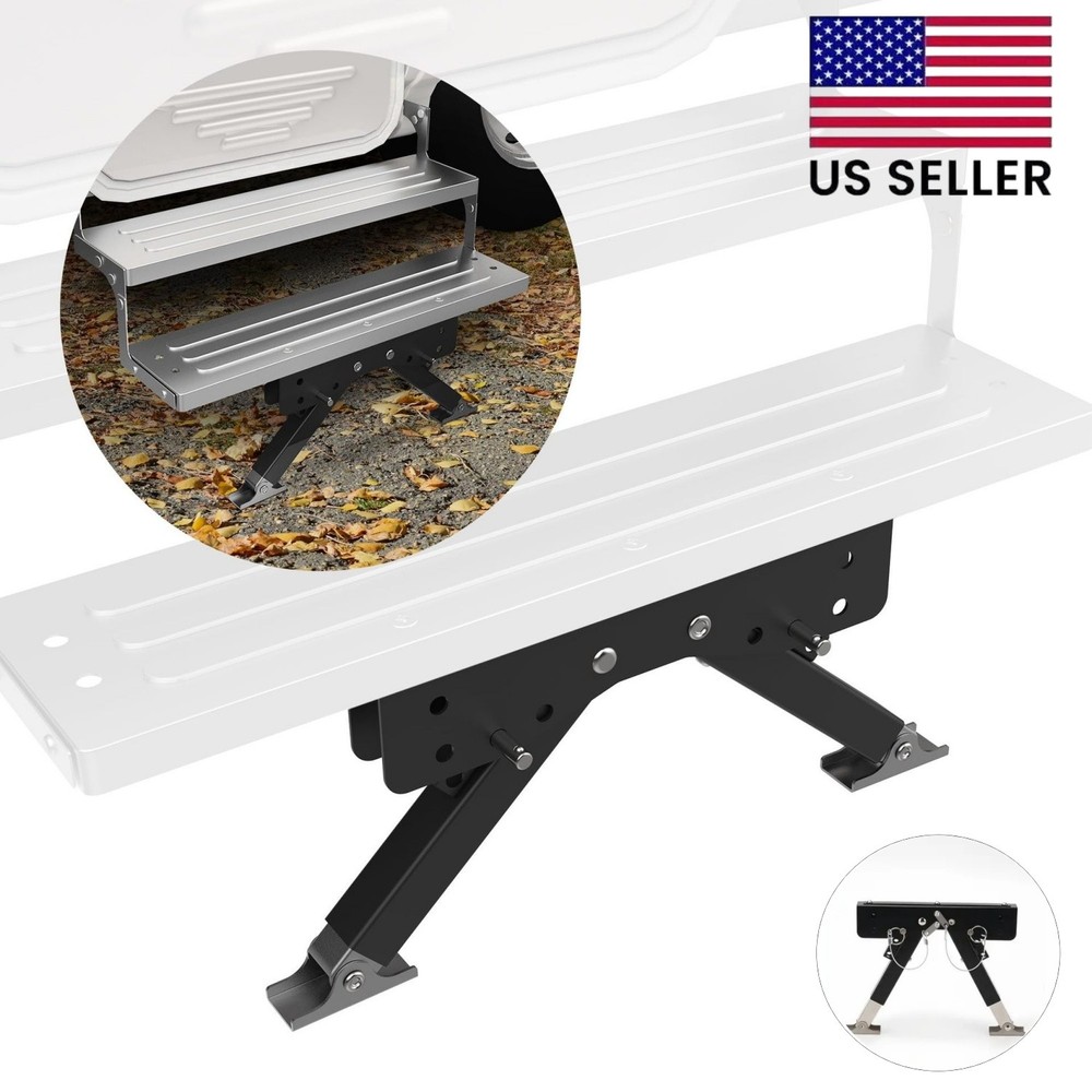 RV Step Stabilizer for Camper Steps RV Step Support stabilizer Stair Black US