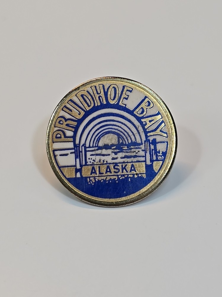 Prudhoe Alaska Souvenir Lapel Pin