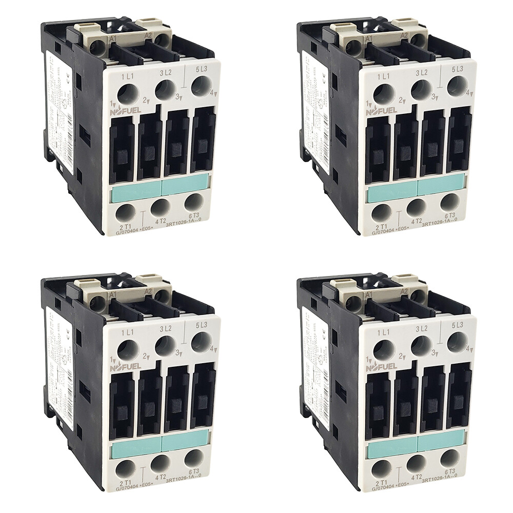 4PCS 3RT1026 AC Contactor 24V coil 25A replace Siemens Contactor 3RT1026-1AB00