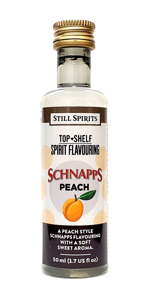 Still Spirits Top Shelf Peach Schnapps Flavoring