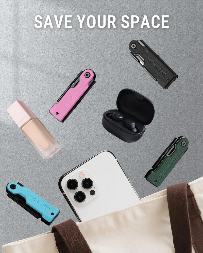 WORKPRO Folding Utility Knife Razor Knife Quick Change Box Cutter 10 Extra Blade