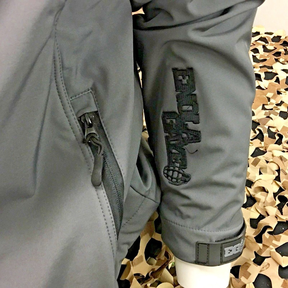 NEW Enola Gaye TechOne Windbreaker Jacket - Grey - Medium