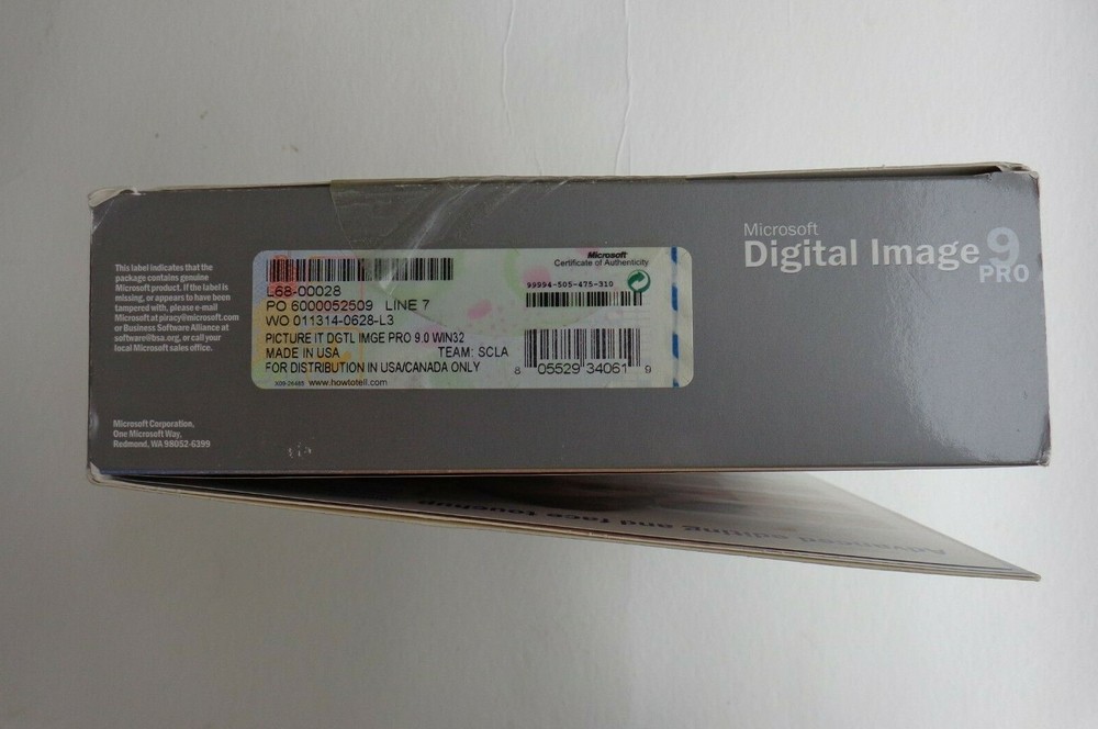 Microsoft Digital Image Pro 9.0 For Windows